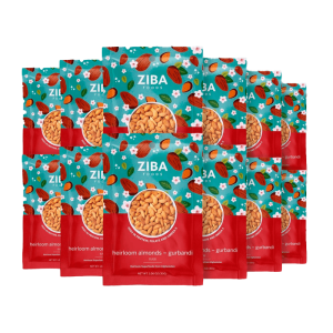 Ziba Foods Almond Raw 1.06 Oz – Pack Of 12