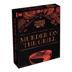 University Games – A Murder on the Grill-Murder Mystery Party Party