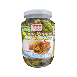 3 Chef’s Young Green Pepper in Brine