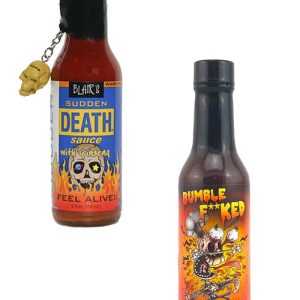 Best Of Ginseng Hot Sauces Gift Set, 2/5oz.