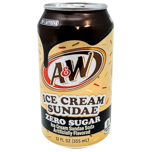 A&W Ice Cream Sundae – Zero Sugar 12oz
