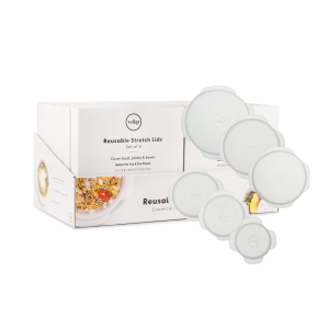 W&P – Reusable Silicone Stretch Lids – Set of 6