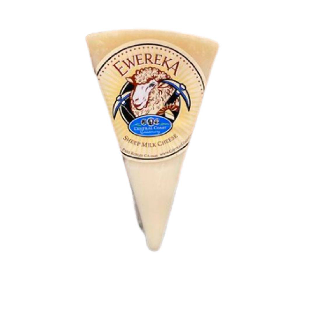 Central Coast Creamery Ewereka Sheep Cheddar Wedges (4-Month Aged) Wholesale – 12 wedges x 5oz