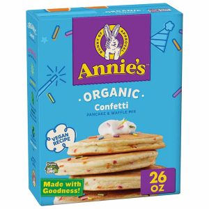 Annie’s Homegrown – Birthday Confetti Pancake & Waffle Mix, 26oz
