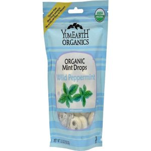 YumEarth – Organic Wild Peppermint Hard Candy, 3.3oz