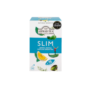 AHMAD TEA Slim Lemon, Mate & Matcha Green Tea
