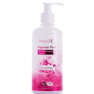 Brilliant Skin Essentials – Superior Peel – Gentle Renewing Lotion with Aloe Vera Extract – 300 G