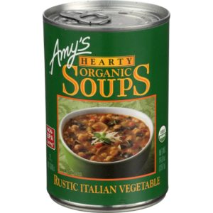 Amy’s – Rustic Italian Vegetable Hearty Soup, 14oz