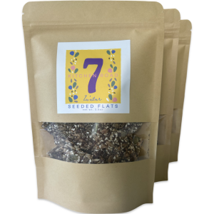 7 Kitchen Road Seeded Flats, Za’atar Pack – 12 packs x 3.5 oz case