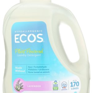 Ecos – Laundry Detergent Lavender, 170 Oz (Pack of 2)