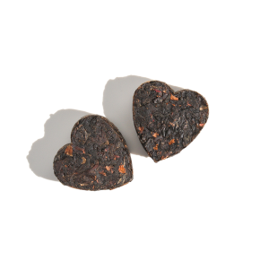 Vanilla Rose Dark Tea (Puerh) Hearts | Plum Deluxe