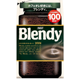 AGF Blendy Instant Coffee Refill Bag 200g dissolves in water Made in JAPAN – Tokyo Sakura Mall