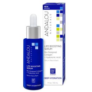 Andalou Naturals – Deep Hydration Life Boosting Serum, 1 fl oz