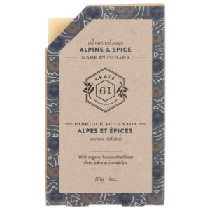 Crate 61 – Alpine & Spice Soap Bar, 4 Oz (Pack Of 8)