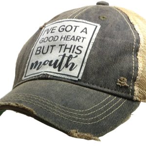 Vintage Life – I’ve Got A Good Heart But This Mouth Trucker Hat Baseba