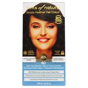Tints of Nature – 6C Dark Ash Blonde Permanent Hair Dye, 4.4 fl oz