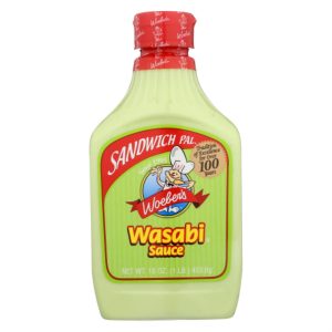 Woeber Sauce Sandwich Pal Wasabi 16 Oz – Pack Of 6