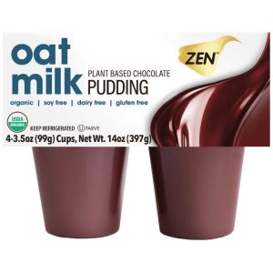 Zen – Pudding Oat Milk Chocolate 4Pc, 14oz | Pack of 6