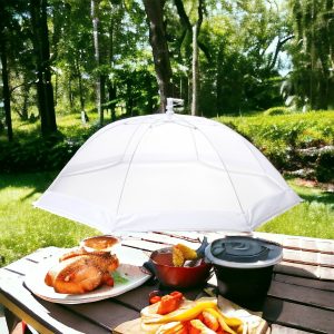 Title: Fox Run Brands Round Food Umbrella 30″