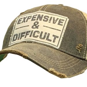 Vintage Life – Expensive & Difficult Trucker Hat Baseball Cap