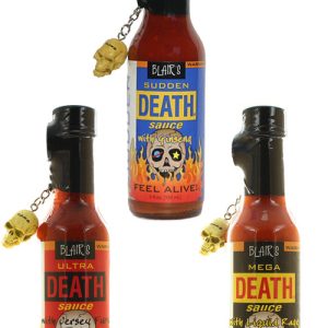 Blair’s Hotter Death Hot Sauces 3 Pack, 3/5oz.