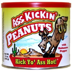 Ass Kickin’ Peanuts w/ Habanero Pepper