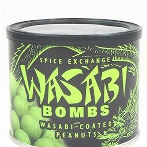 Wasabi Bombs, Wasabi Coated Peanuts, 5.5oz.