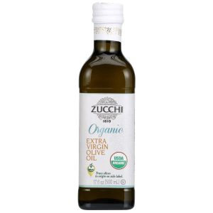 Zucchi – Organic Extra Virgin Olive Oil, 17.6 Fluid Ounce | Pack of 6
