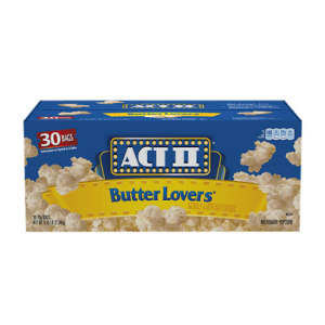 ACT II Butter Lovers Microwave Popcorn, 2.75 oz. (32 pk.)