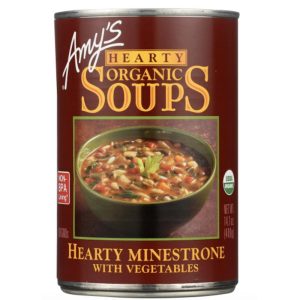 Amy’s – Heart Minestrone Veggie Soup, 14.1 oz