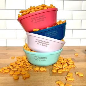 Buffalovely – Give Me Snacks or I Embarrass You in Public Snack Bowl