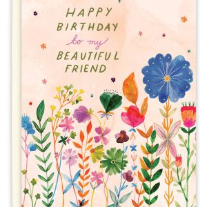 Biely & Shoaf – Beautiful Flowers Birthday Card
