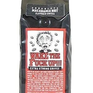 Wake The Fuck Up! Chocolate Macadamia Coffee, 1lb.