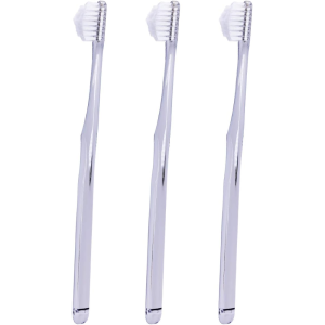 Kiseki no Haburashi Miracle Toothbrush Clear Black 3pcs Set – Made in JAPAN – Tokyo Sakura Mall