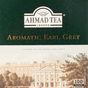 Ahmad Tea Aromatic Earl Grey, 100 Count