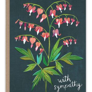 Biely & Shoaf – Bleeding Hearts Sympathy Card