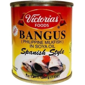 Victorias – Bangus – Philippine Milkfish in Soya Oil – Spanish Style (HOT) – 200 G