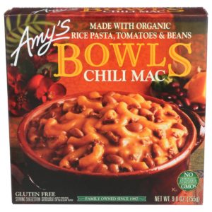Amy’s – Bowl Chili Rice Mac N Organic, 9 oz | Pack of 12