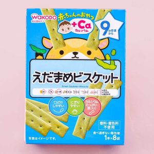 Wakodo Baby +Ca Calcium Edamame Biscuits