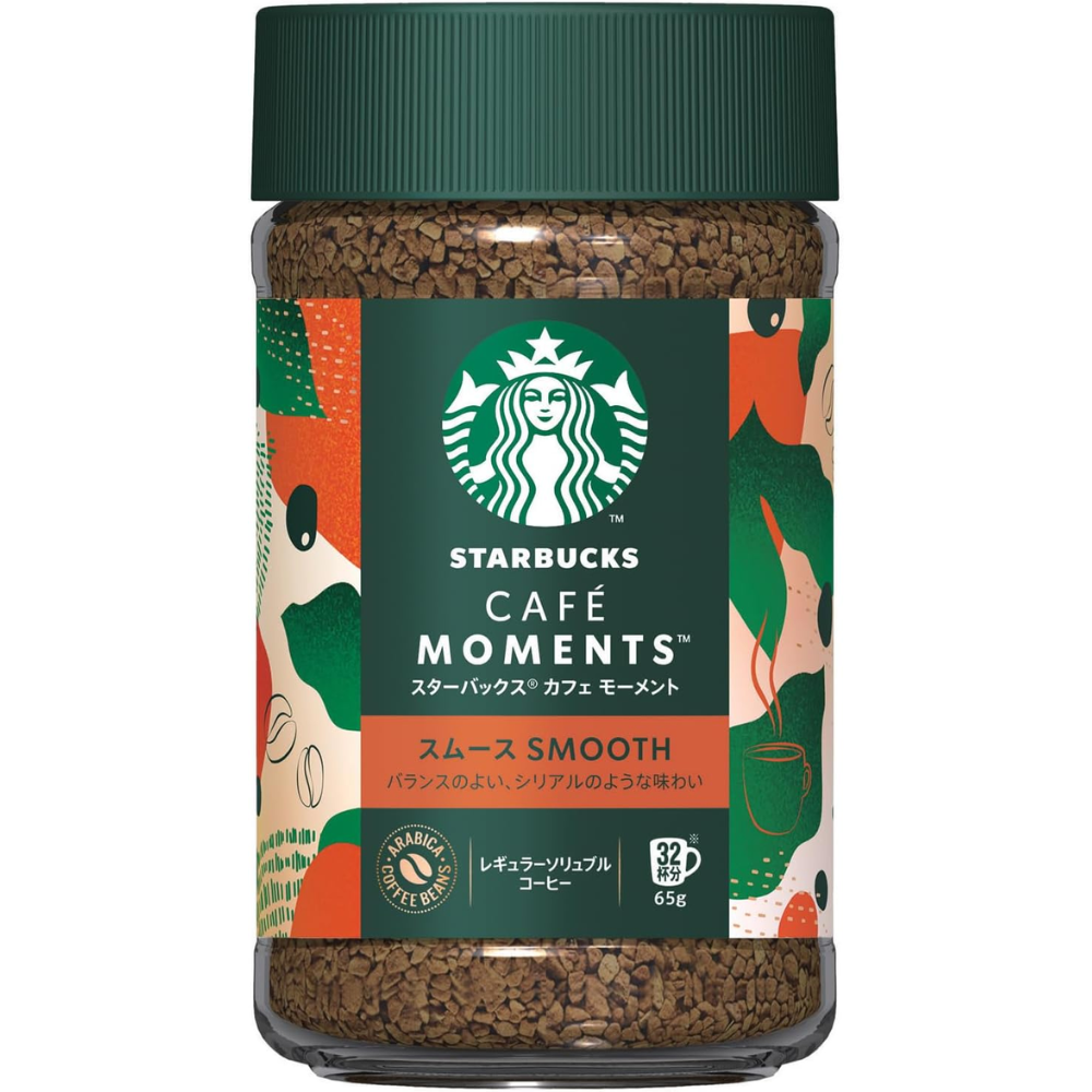 Starbucks Japan Cafe Moment Smooth 65g 32 Servings Medium Roast – Tokyo Sakura Mall