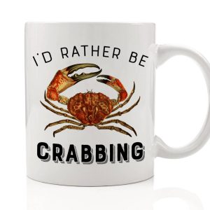 Digibuddha – I’d Rather Be Crabbing Mug