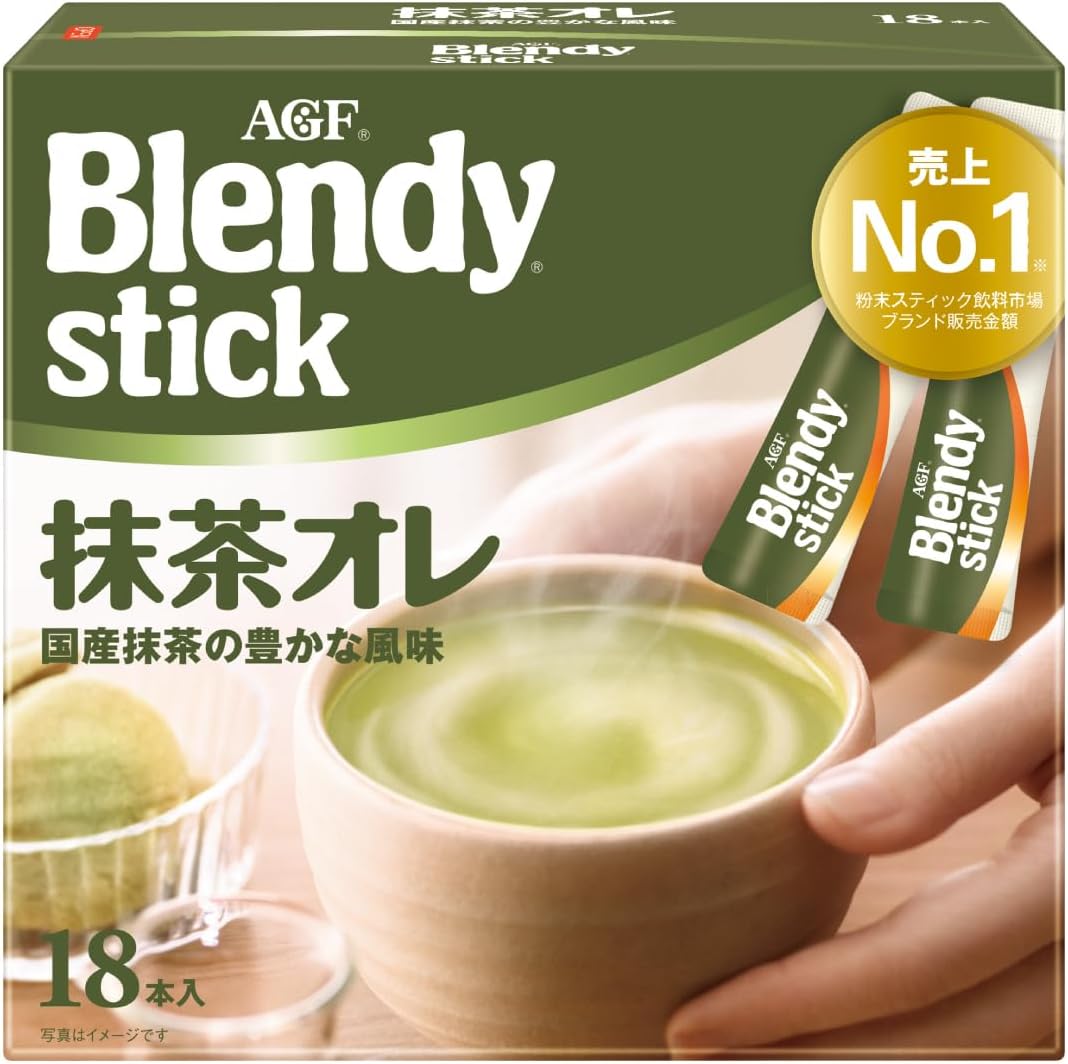 AGF Blendy Sticks Matcha Olei Powdered Matcha 18 Piece Made in JAPAN – Tokyo Sakura Mall