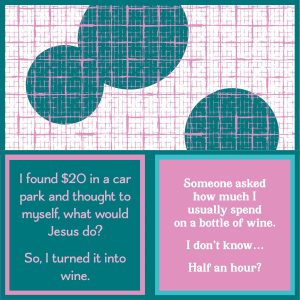 Drinks on Me – Napkin: Half Hour