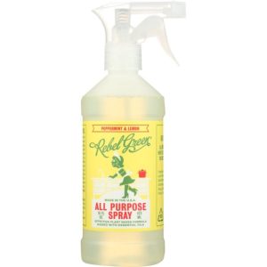 Rebel Green All Purpose Cleaner Spray Peppermint 16 Oz – Pack Of 4