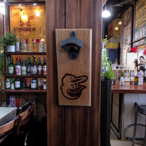 Leroy Magnetic Bottle Opener Orioles Bird Head