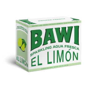 Bawi Agua Fresca EL LIMÓN (Citrus) Can – 12 Cans x 12 oz (355 mL) case