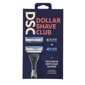 Dollar Shave Club – Razor Mixed Starter Kit, 1 Kt (Pack Of 4)