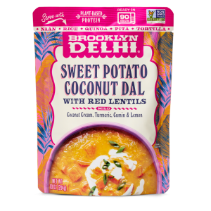Brooklyn Delhi Sweet Potato Coconut Dal Pouch – 6 pouches case