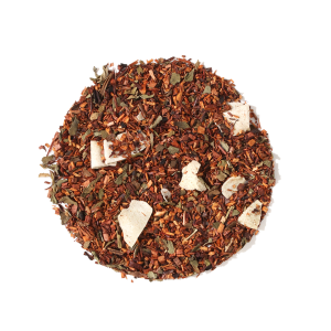 White Chocolate Peppermint Rooibos Herbal Tea | Plum Deluxe