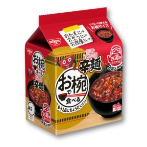 Nissin Donbei Spicy Noodles in a Bowl – x 3 Meal Pack